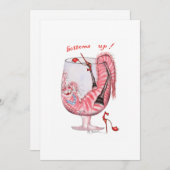 op de bodem, tony fernandes uitnodiging (Voorkant / Achterkant)