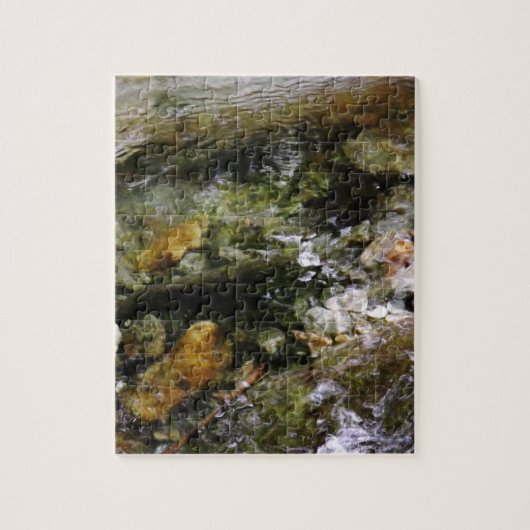 Op de bodem van een Vermont Brook Puzzle Legpuzzel (Verticaal)