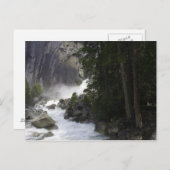 Op de bodem van Josemite-Herfsten Briefkaart (Voorkant / Achterkant)