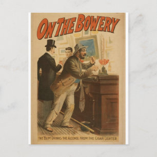 Op de Bowery Briefkaart