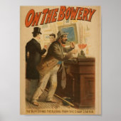 Op de Bowery Poster (Voorkant)