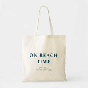Op de Canvas tas van de Beach Time Personalized Be