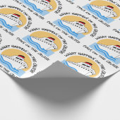 Op de cruise cadeaupapier (Hoek)