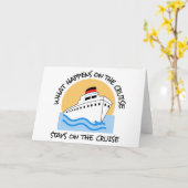 Op de cruise kaart (Gele Bloem)