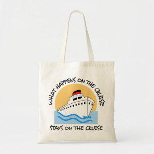 Op de cruise tote bag