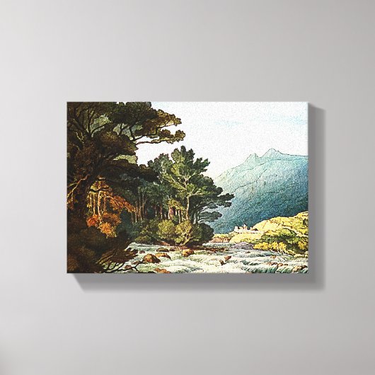 Op de Dart Wrapped Canvas druk (Voorkant)