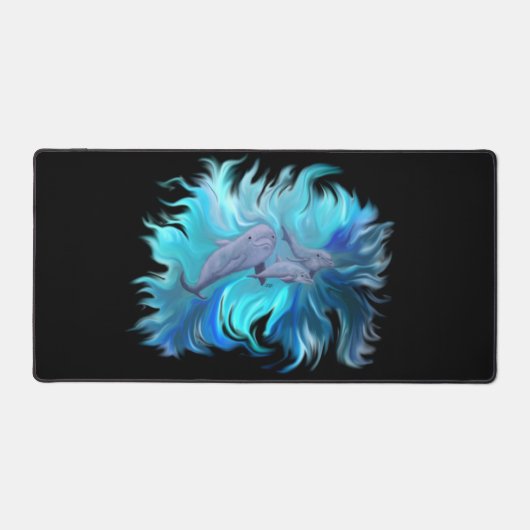 Op de Dolphin School Bureaumat (Voorkant)