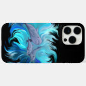 Op de Dolphin School Case-Mate iPhone Case (Achterkant (horizontaal))