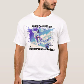 Op de Edge Snowboard - j2A California Grind T-shirt