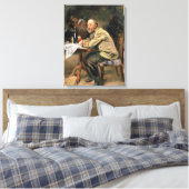 Op de fles canvas afdruk (Insitu (Slaapkamer))