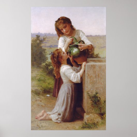 Op de fontein poster (Voorkant)