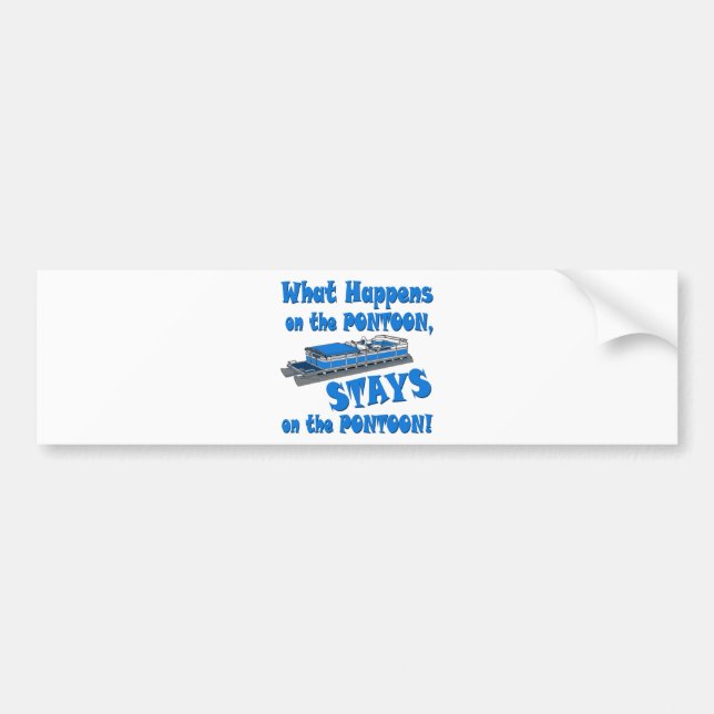 Op de foto bumpersticker (Voorkant)