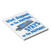 Op de foto notitieblok (Schuin)