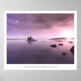 Op de Golden Pond (Sunrise Edition) Poster