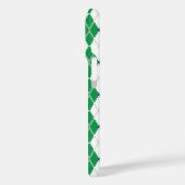 Op de Green Argyle Hoesje-Mate telefoonhoes Case-Mate iPhone Case (Achterkant / Links)