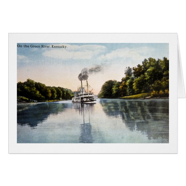 Op de groene rivier, Kentucky (Voorkant Horizontaal)