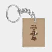 Op de grond sleutelhanger (Voorkant Links)