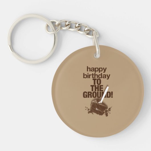 Op de grond sleutelhanger (Voorkant)
