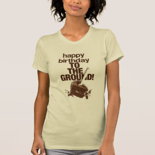 Op de grond t-shirt