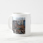 Op de Hitching Post Koffiemok (Voorkant links)