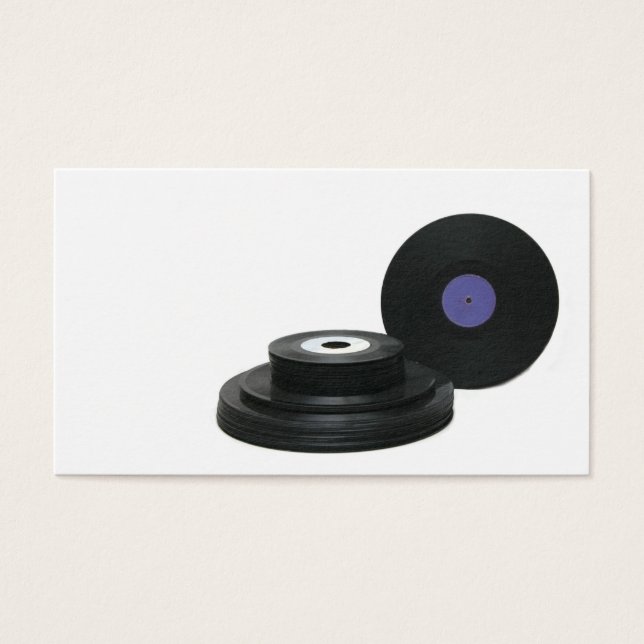 Op de hop visitekaartje (Voorkant)