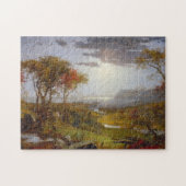 Op de Hudson-rivier 1860 (olie op het canvas) Legpuzzel (Horizontaal)