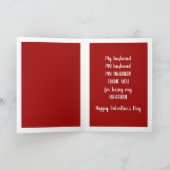 Op de kaart van mijn echtgenoot Valentijnse (Binnen)