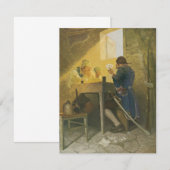 Op de kaarten in Cluny's Cage van NC Wyeth (Voorkant / Achterkant)