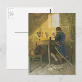 Op de kaarten in Cluny's Cage van NC Wyeth (Voorkant / Achterkant)