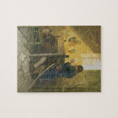 Op de kaarten in Cluny's Cage van NC Wyeth Legpuzzel (Horizontaal)