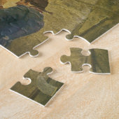 Op de kaarten in Cluny's Cage van NC Wyeth Legpuzzel (Zijkant)