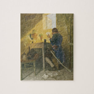 Op de kaarten in Cluny's Cage van NC Wyeth Legpuzzel