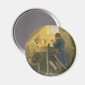 Op de kaarten in Cluny's Cage van NC Wyeth Magneet (Voorkant / Achterkant)