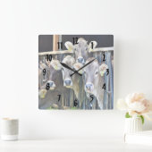 Op de Koeien van de Boerderij Vierkante Klok (Huis)