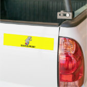 Op de kogelolifant bumpersticker (Op Truck)