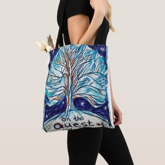 Op de Kust van mijn leven - Boom - sterren. Draagtas (Dichtbij)