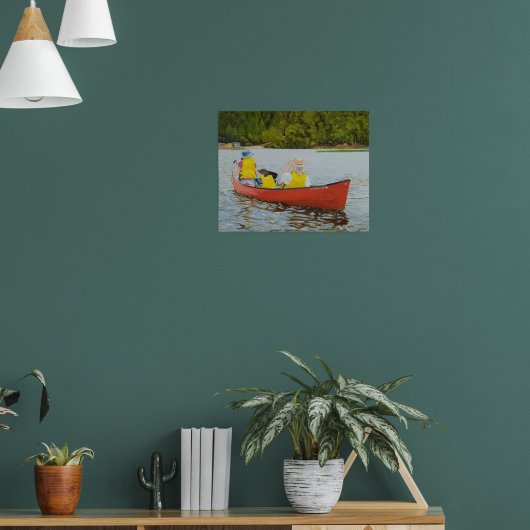 Op de Lake Print (Woonkamer 1)