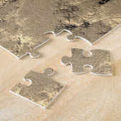 Op de maan staan legpuzzel (Zijkant)