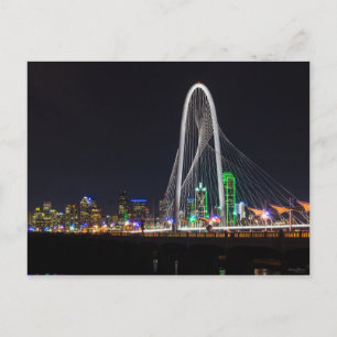 Op de Margaret Hunt Hill Bridge Briefkaart