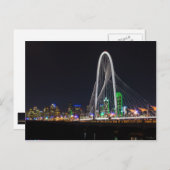 Op de Margaret Hunt Hill Bridge Briefkaart (Voorkant / Achterkant)