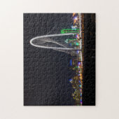 Op de Margaret Hunt Hill Bridge Legpuzzel (Verticaal)