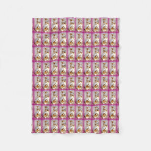 op de mermaids lavender fleece deken