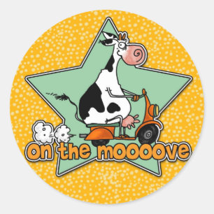 Op de MooOve sticker