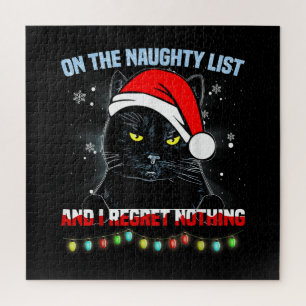 Op de Naughty List en ik betreur het dat er niets Legpuzzel