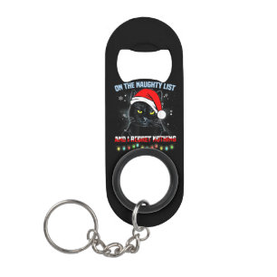 Op de Naughty List en ik betreur het dat er niets  Mini Flessenopener