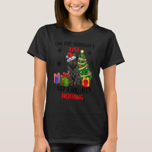 Op de Naughty List en ik betreur het dat er niets T-shirt