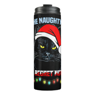 Op de Naughty List en ik betreur het dat er niets Thermosbeker