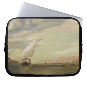 Op de Nijl (olie op canvas) Laptop Sleeve