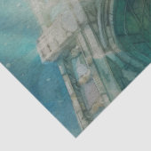 Op de oceaanbodem Decoupage Tissuepapier (Detail)