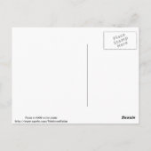 Op de Omheining Briefkaart (Achterkant)